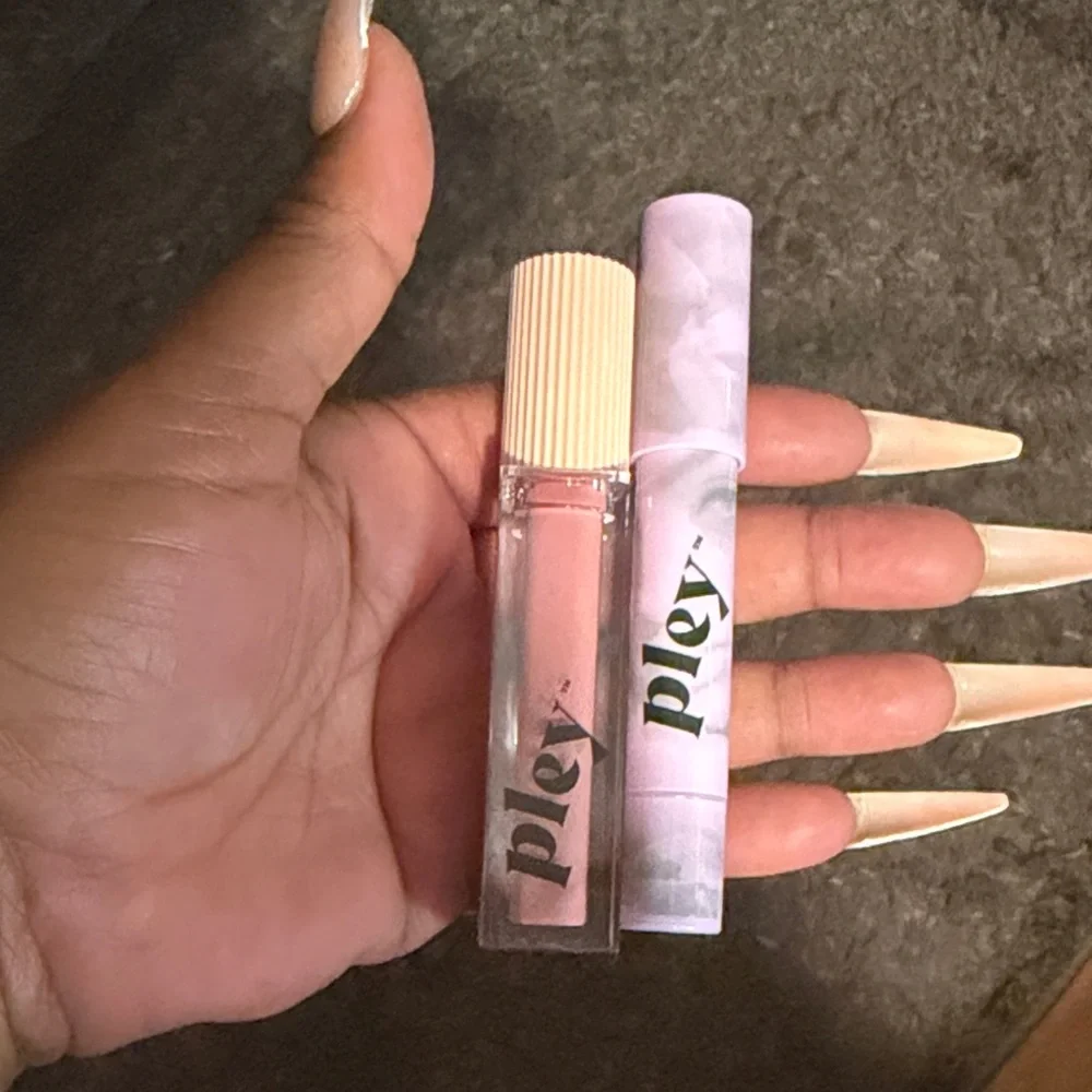 Pley Lust + Found lip gloss lacquer – Full Size, New in Box!& Pley Date Stick